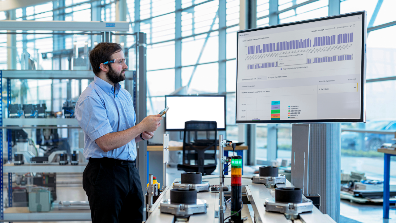 Feature image Shoplogix blog post about seven areas of improvement in lean manufacturing