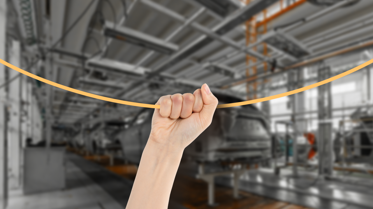 Shoplogix feature blog post on andon cord in lean manufacturing