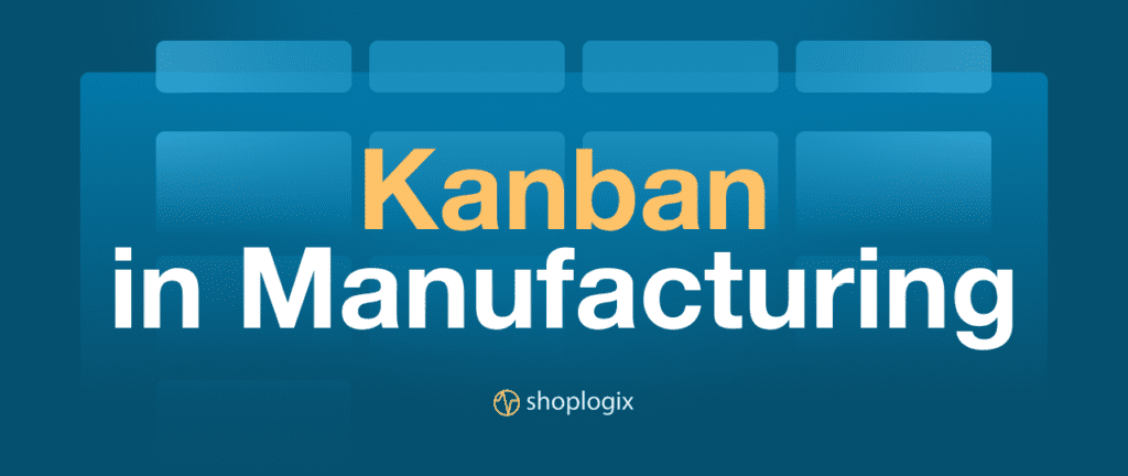 Kanban system in manufacturing title display