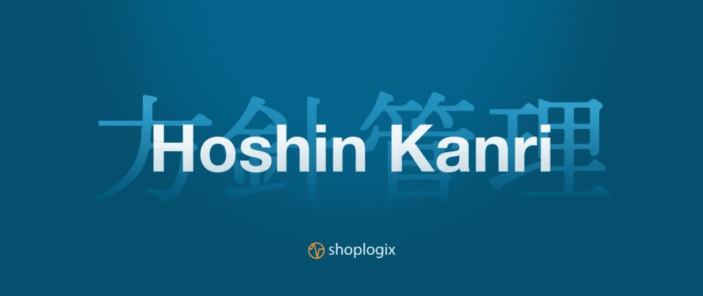 Shoplogix banner image displaying hoshin kanri