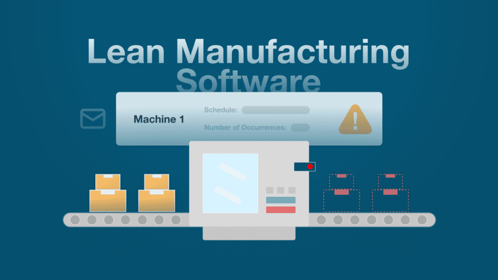 Shoplogix banner image about lean manufacturing software