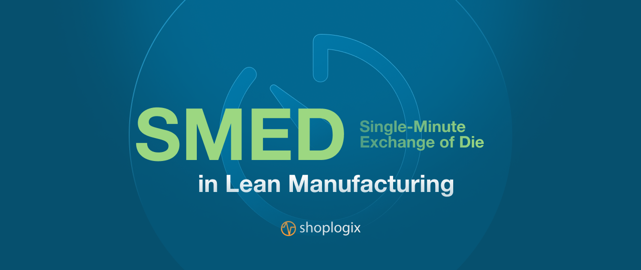 Shoplogix blog post feature image about smed in lean manufacturing