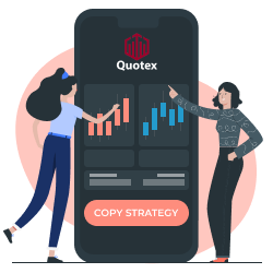 Как работает копитрейдинг на Quotex