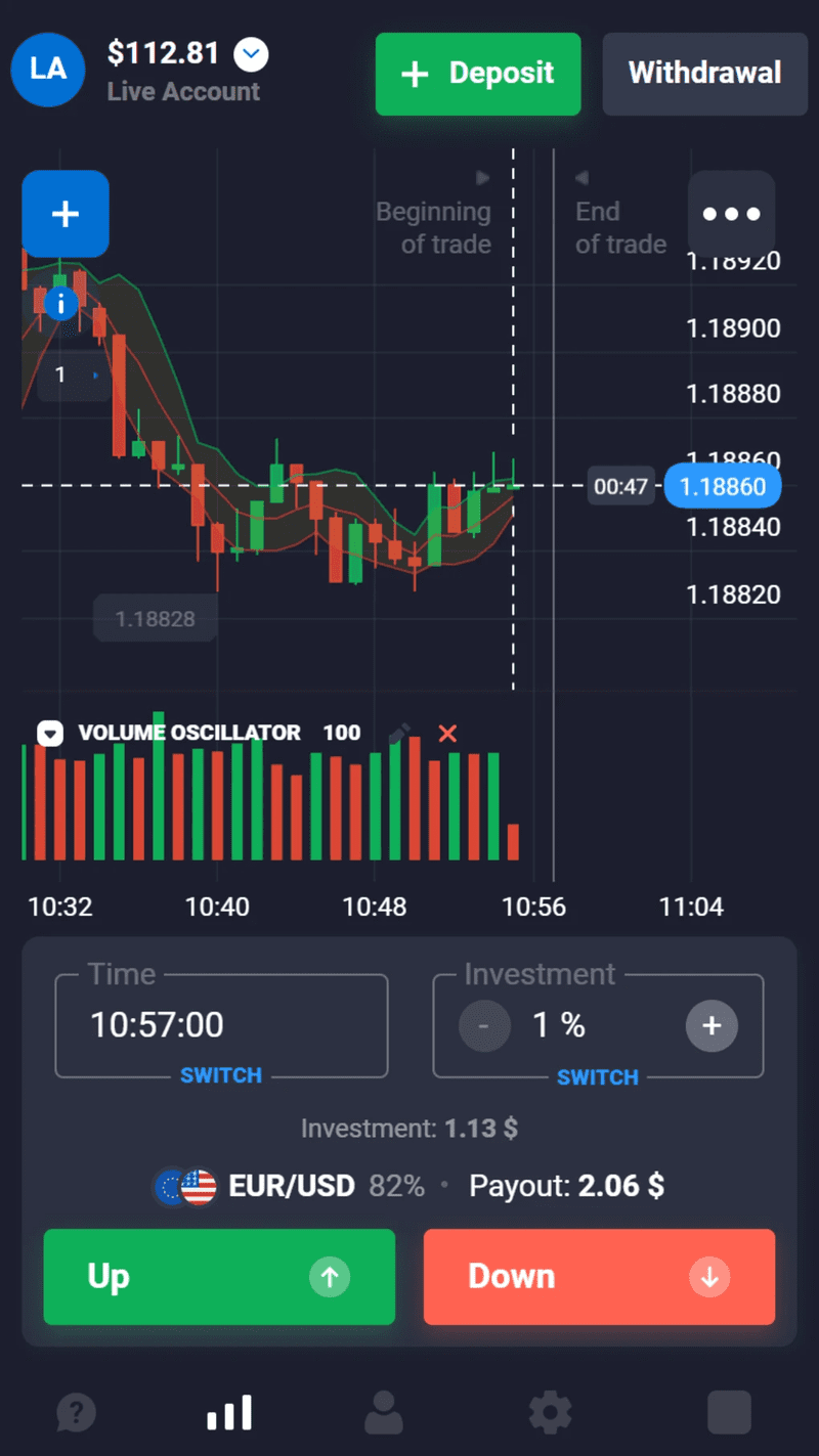 Quotex mobile app